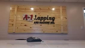 A+1 Lapping custom decal on the wall