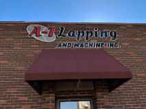 A-1 lapping signage on the building
