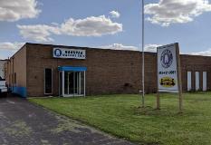 Haanpaa store front sign on the building