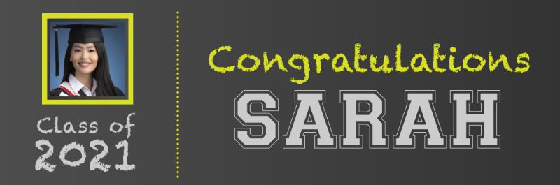 congratulations sarah