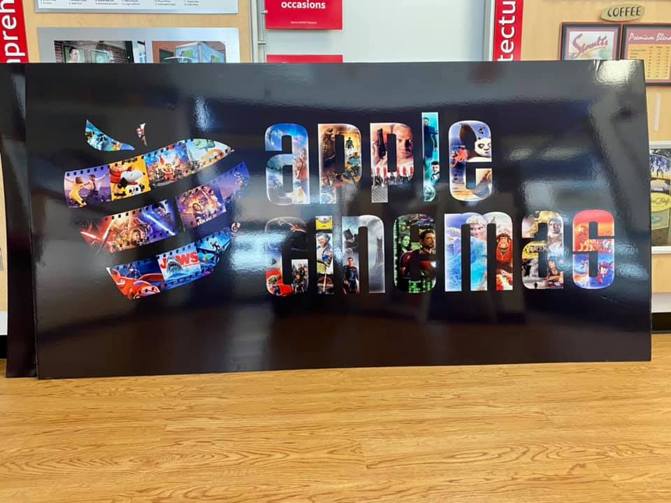 Apple Cinemas Sign