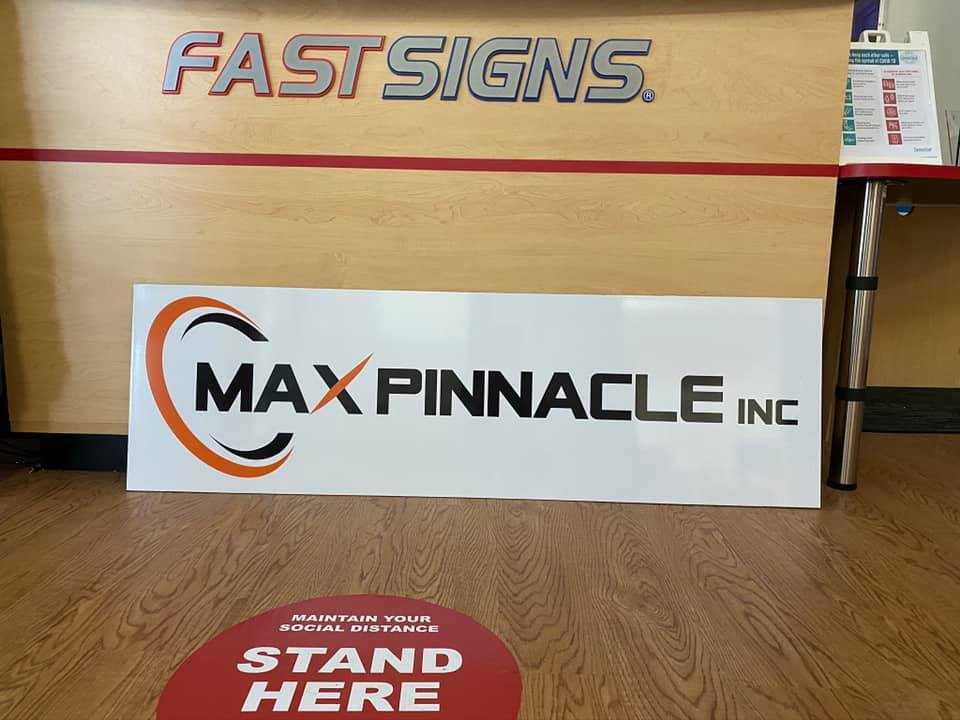 Max Pinnacle Inc Flat Metal Sign