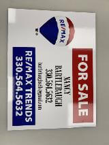 Remax for sale custom sign