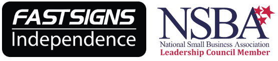 FASTSIGNS Independence and NSBA Logos