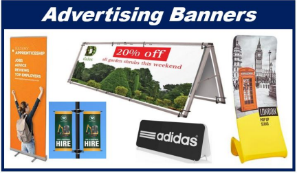 examples of advertising banners
