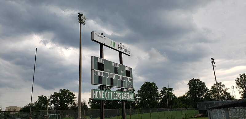 Manulife baseball scoring