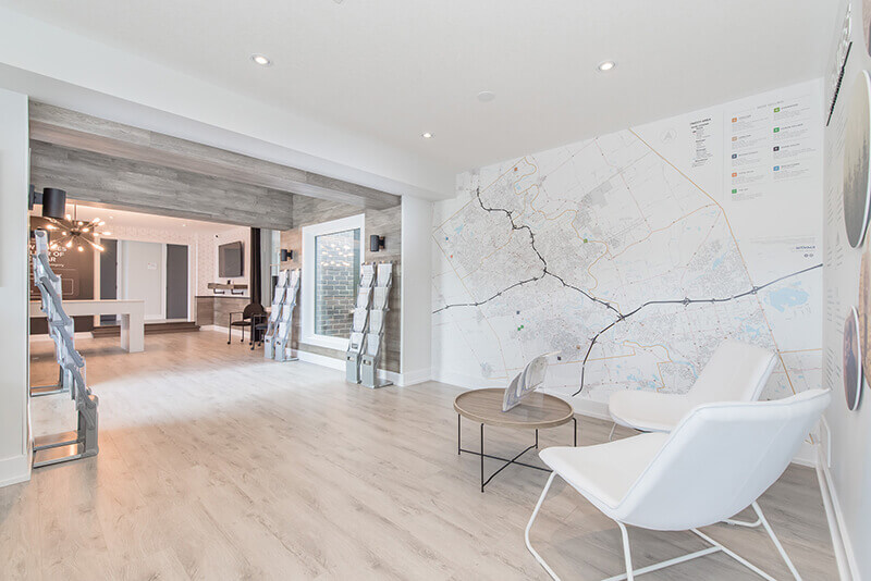 Ormston Model Sales Centre interior design