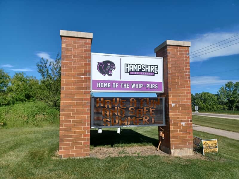 Custom monument signs