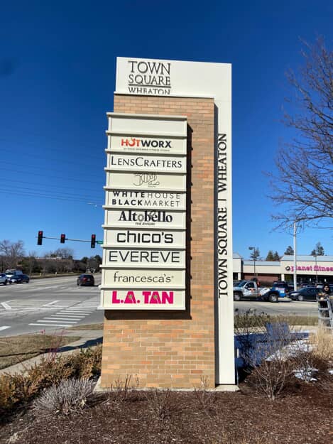 Custom monument signs