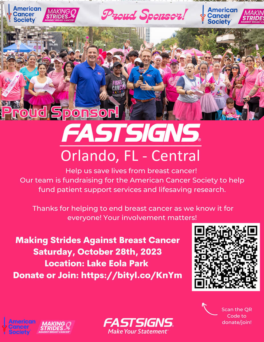 Our team is fundraising for the American Cancer Society to help fund patient support services and lifesaving research.