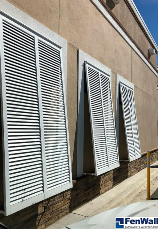 Fenwall Bahama color white awning