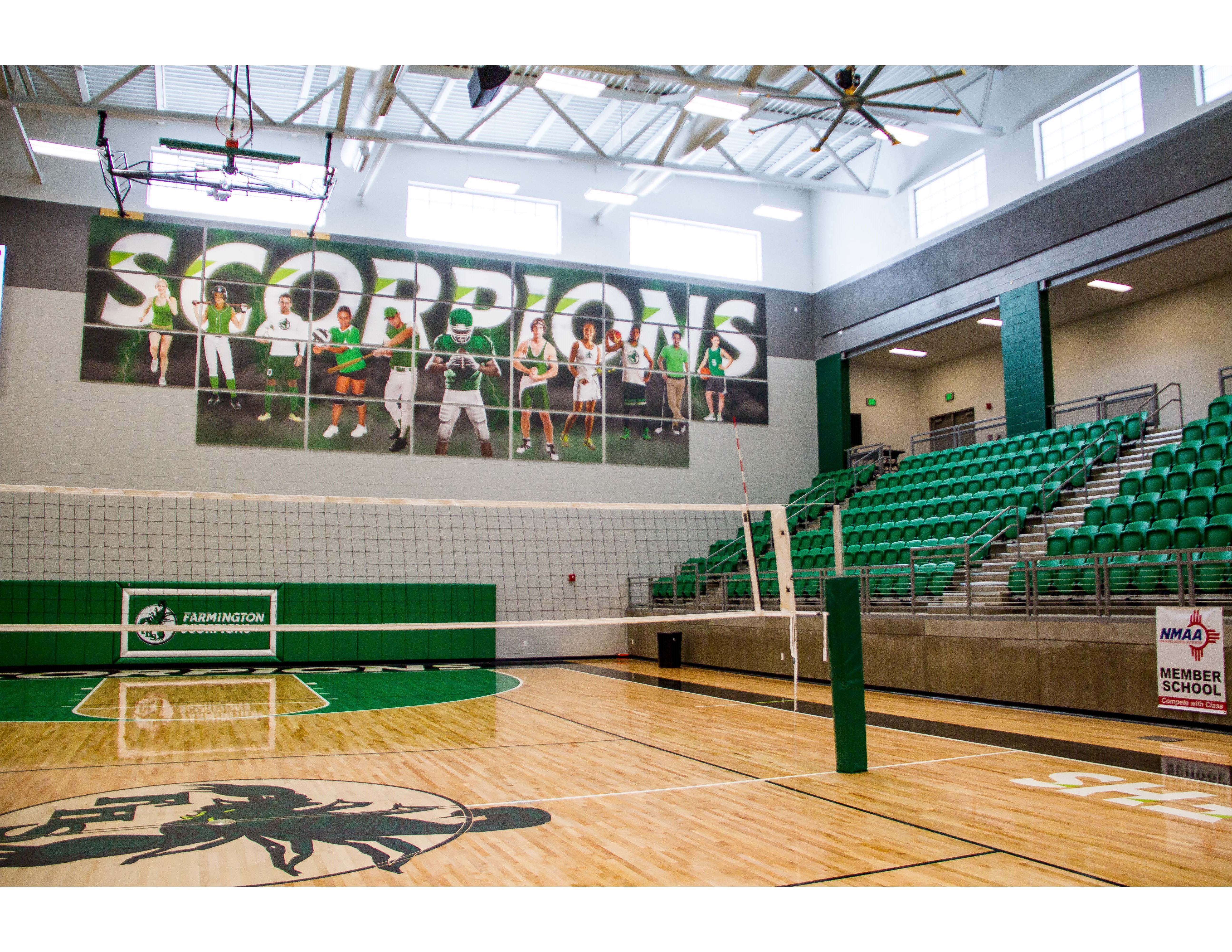 Farmington High School Gym Sign