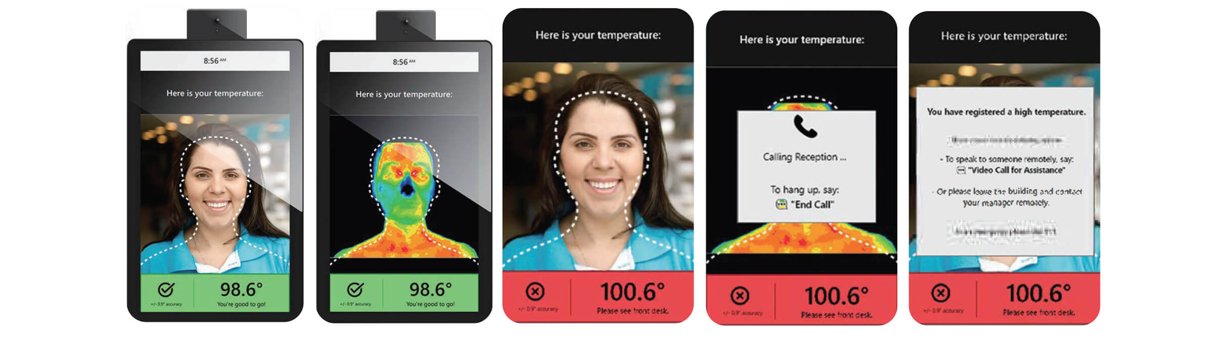 examples of thermal display technology