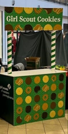 Girl Scout cookie Booth Signage