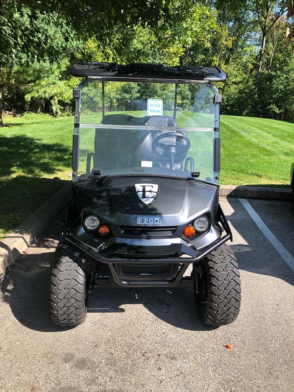 Golf Cart Vinyl Lettering