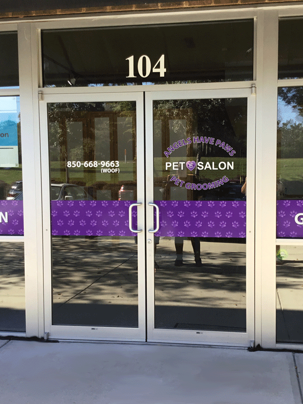 Glass Plaques - Exterior Sign Solution