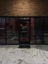 River of life ministries logo on the door