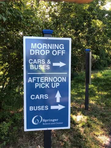 Parking lot directions
