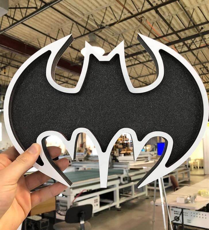 custom batman cutout