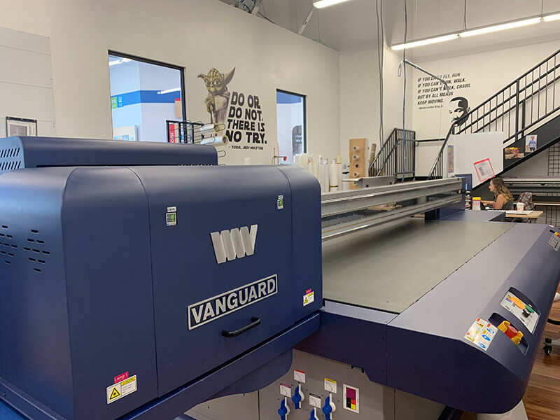 Vanguard VKM600 UV flatbed printer