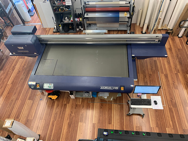 Vanguard VKM600 UV flatbed printer