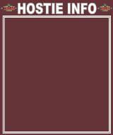 Maroon Hostie info custom decal 
