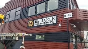 Reliable Custom sign on the red establishment