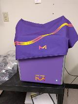 SMC Pro purple item on the table