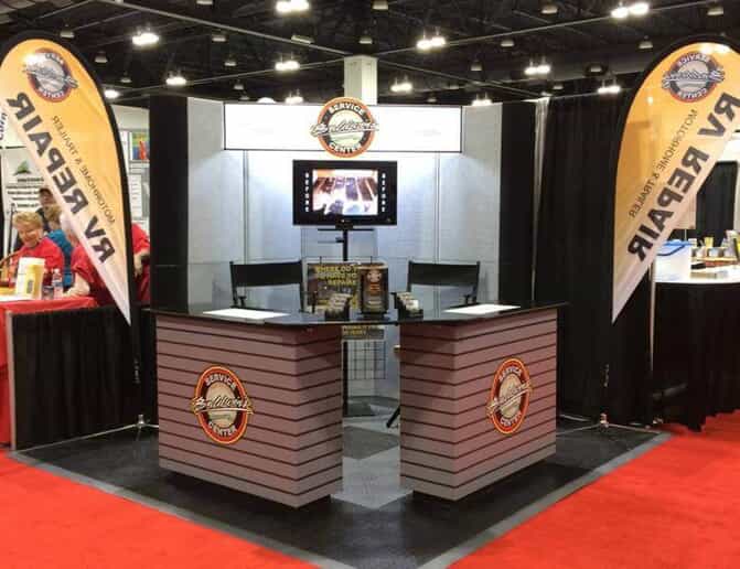 a trade show display