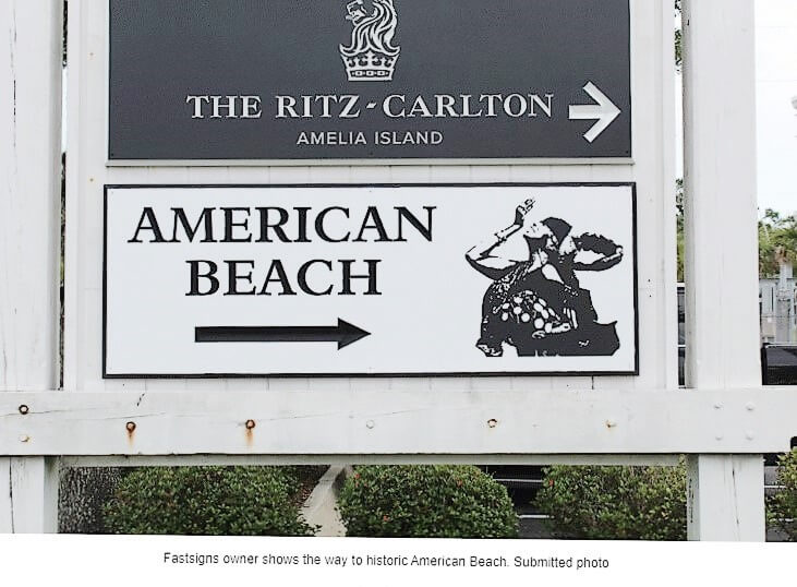 FASTSIGNS owner shows the way to historic American Beach