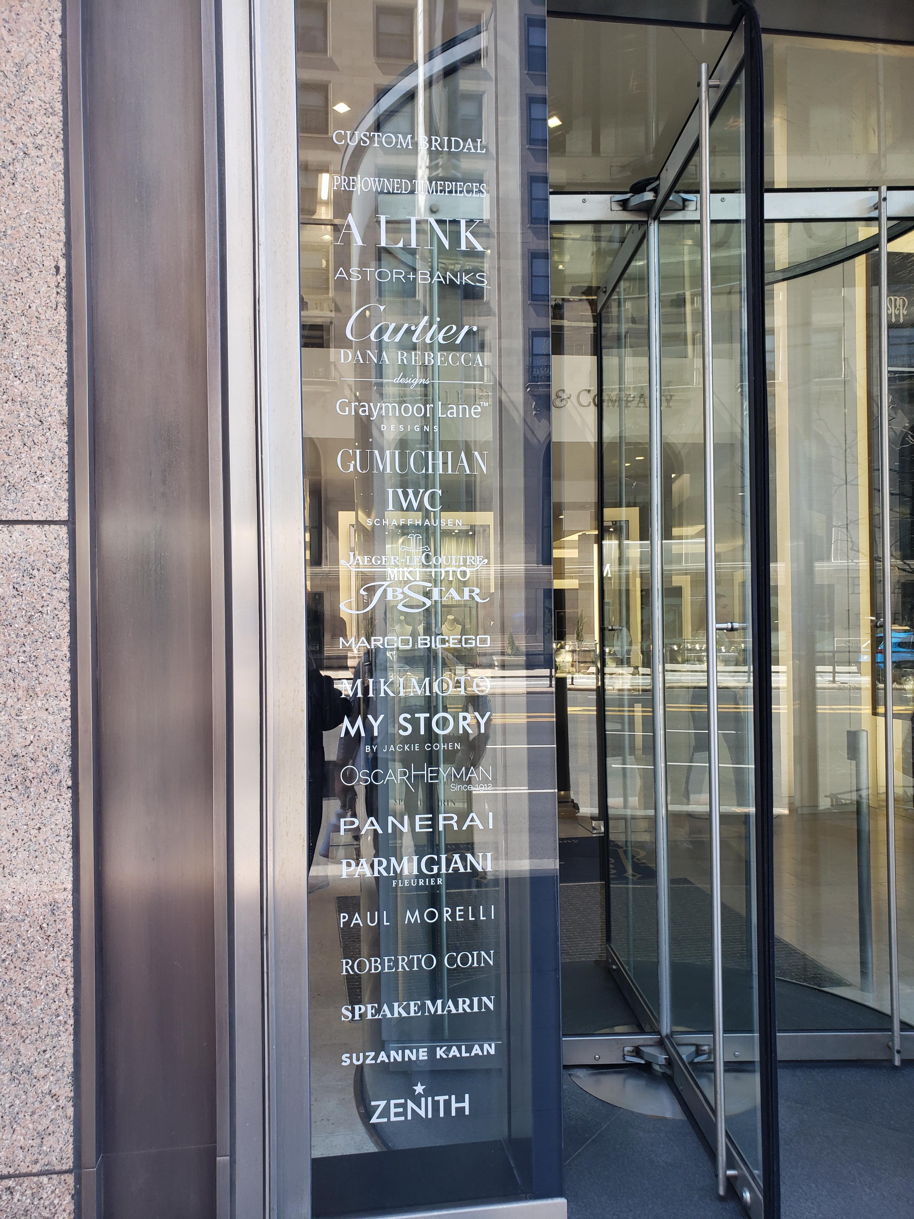 Multiple Shops Signage