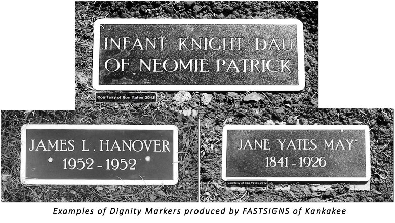 family memorial markers