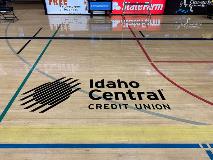 Idaho central floor graphics