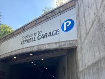 Terell garage sign on the wall