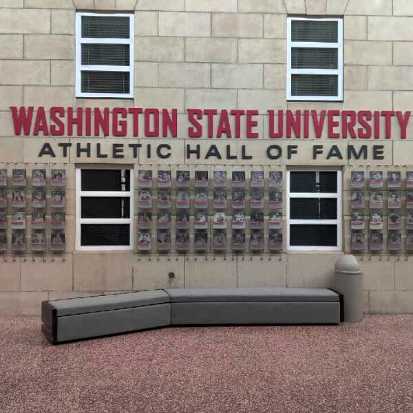 Exterior dimensional lettering