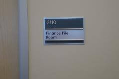 Custom wall decal on the wall