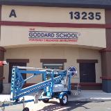 The Goddard school dimensional sign