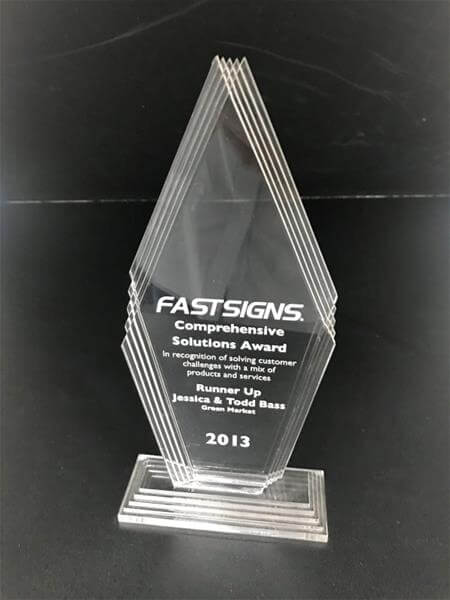 FASTSIGNS comprehensive solutions award