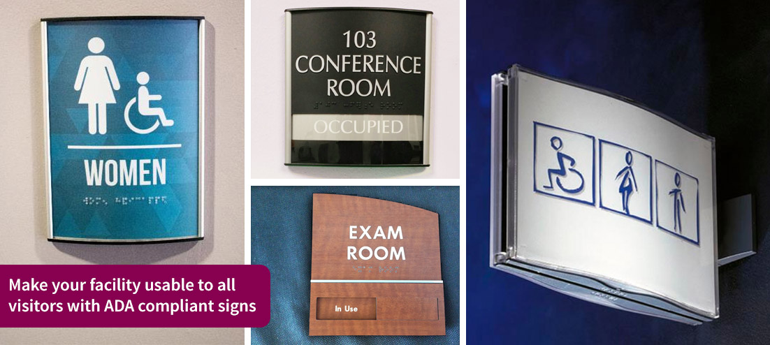 examples of ada compliant signs