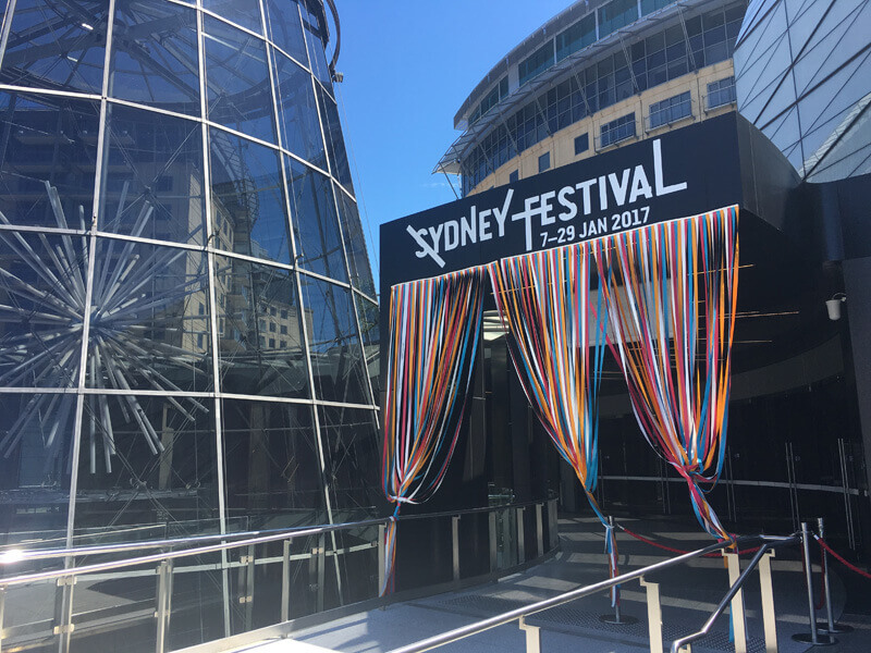 Sydney Festival Sign