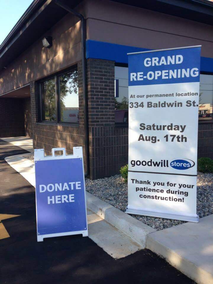 Goodwill Signage