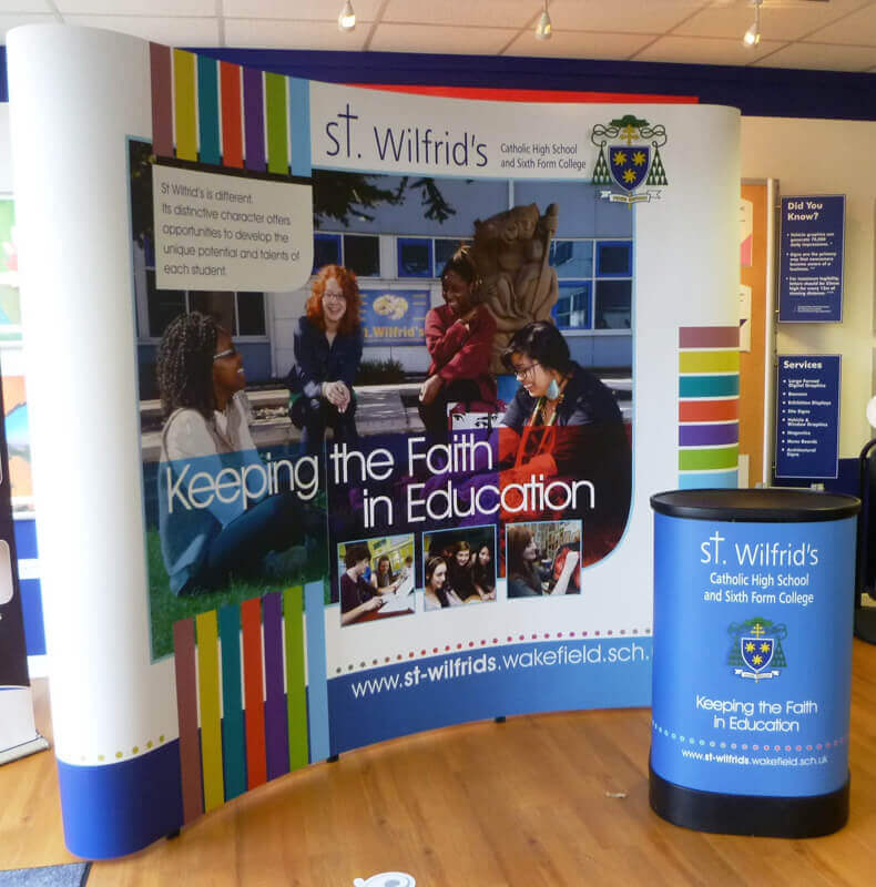 St. Wilfrid's signage