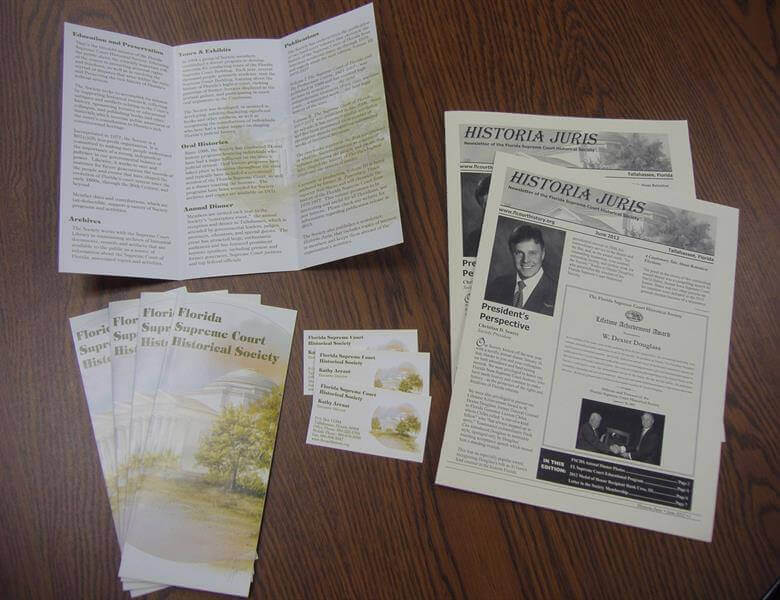 Historical Society Brochures