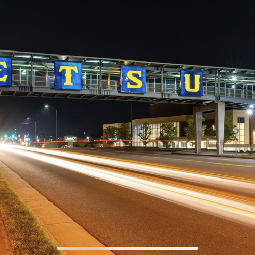 ETSU Custom Walkway Signage