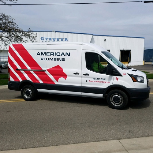 Vehicle Graphic for American Plumbing