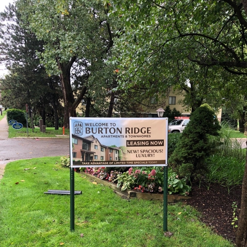 Welcome to Burton Ridge Banner 