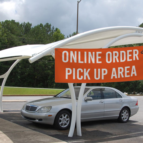 Car Pick Up Area