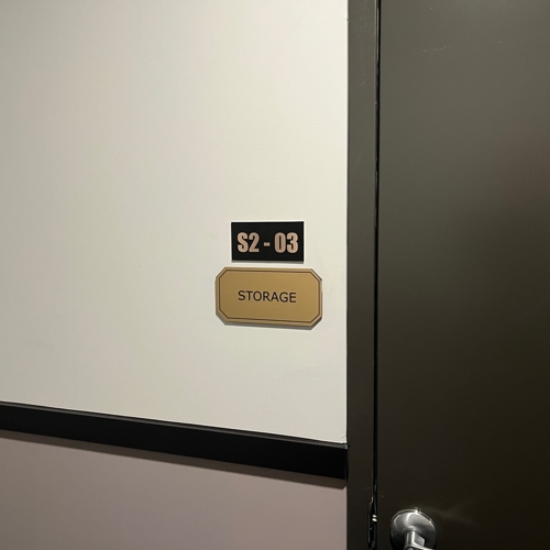 Interior Signage
