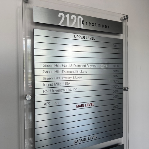 Interior Signage