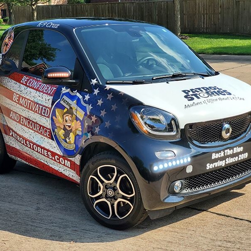 wrapped vehicle at FASTSIGNS of Allen, TX